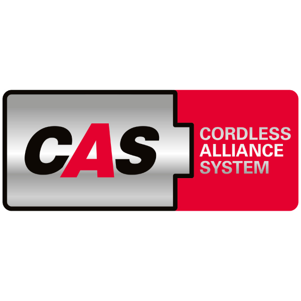 A CAS, a vezetékmentes szabadság – gyártóktól függetlenül: 100% kompatibilitás az egy Voltosztályba tartozó gépek, akkuegységek és töltők között – a Metabo és egyéb márkák esetén.