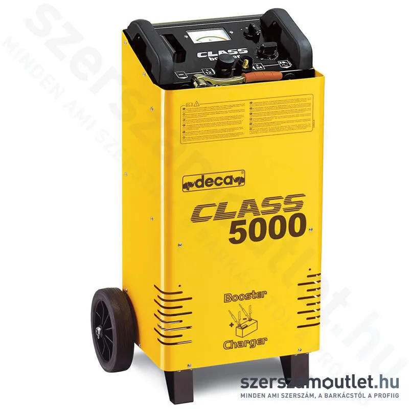 DECA CLASS BOOSTER 5000 akkumulátor töltő, gyorsindító, bikázó (24-363500)