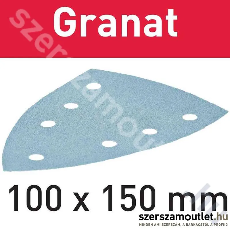 FESTOOL STF DELTA/7 csiszolópapír P220 GR/100 Granat