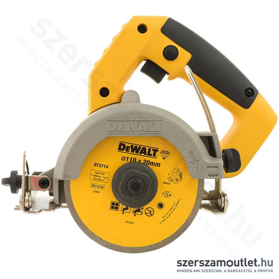 DEWALT DWC410-QS Kézi vizes/száraz csempevágó (1300W/110mm)