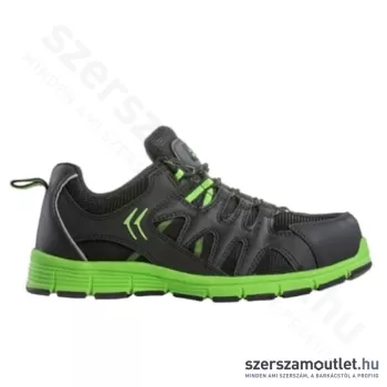 COVERGUARD MOVE GREEN S3 SRA Munkavédelmi cipő [Fekete/Zöld] (9MOVL) ...